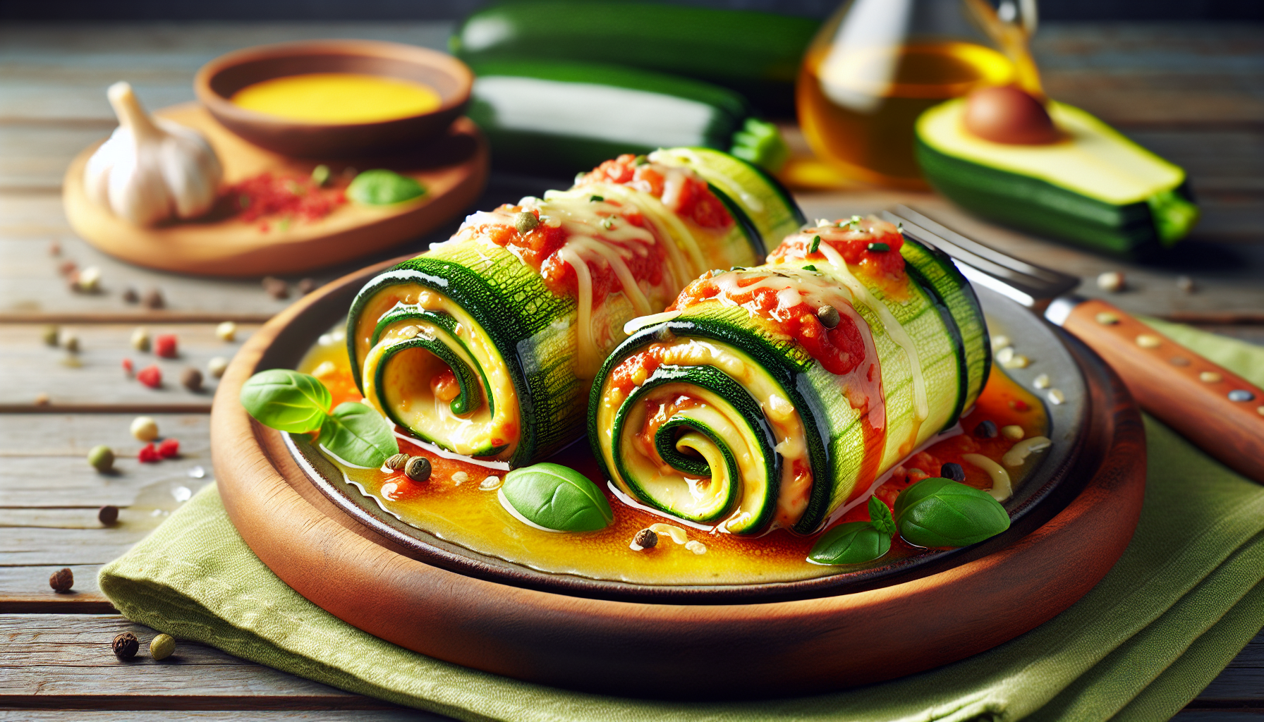 involtini di zucchine